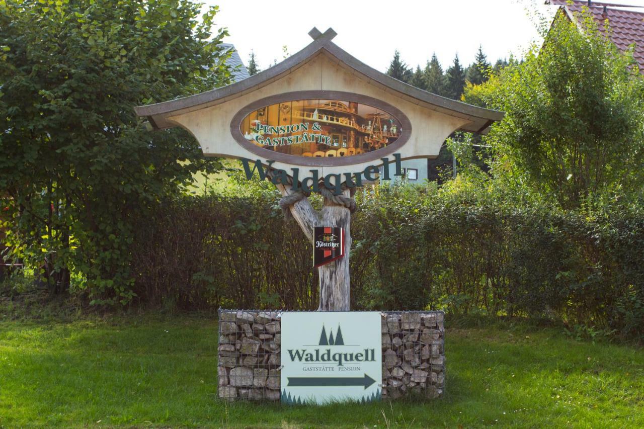 Gaststaette & Pension Waldquell Antonshohe Buitenkant foto